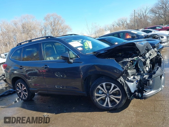 2024 Subaru Forester Limited with VIN JF2SKAKC9RH515899, listed as a IAAI auction lot 41058849 with 8,348 mi miles and . Bid and sale history available at DreamBid. Image 13.