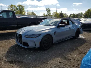 2024 BMW M4 Competition xDrive with VIN WBS33BA00RCP73666, listed as a Copart auction lot 72738944 with 5,609 mi miles and Clean Title. Bid and sale history available at carsss.com. Image 1.
