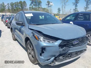 2024 Ford Escape ST-Line with VIN 1FMCU0MN3RUA65174, listed as a IAAI auction lot 41888841 with 9,370 mi miles and . Bid and sale history available at DreamBid. Image 1.
