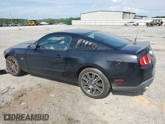2010 Ford Mustang GT with VIN 1ZVBP8CHXA5132950, listed as a Copart auction lot 60405655 with 179,542 mi miles and Salvage title. Bid and sale history available at DreamBid. Image 2.