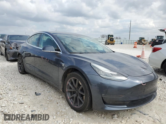 2020 Tesla Model 3 Long Range with VIN 5YJ3E1EB9LF616154, listed as a Copart auction lot 46785145 with 88,676 mi miles and Salvage Title. Bid and sale history available at carsss.com. Image 4.