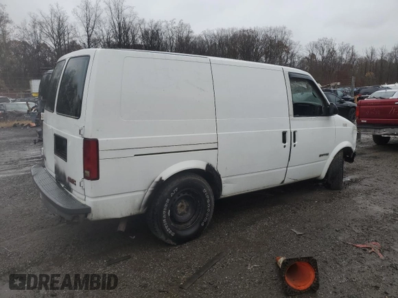 1999 GMC Safari Cargo with VIN 1GTDM19W1XB536330, listed as a Copart auction lot 80887864 with Not Provided miles and Salvage Title. Bid and sale history available at carsss.com. Image 3.