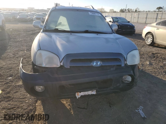 2005 Hyundai Santa Fe GLS with VIN KM8SC73E25U858517, listed as a Copart auction lot 75688114 with 161,600 mi miles and Salvage Title. Bid and sale history available at carsss.com. Image 5.