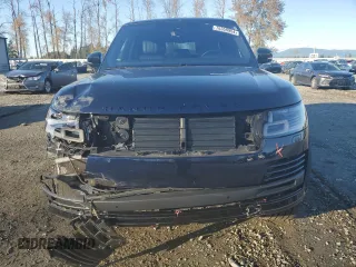 2022 Land Rover Range Rover Westminster with VIN SALGS2RU8NA463525, listed as a Copart auction lot 76359954 with 26,490 mi miles and Salvage title. Bid and sale history available at DreamBid. Image 5.