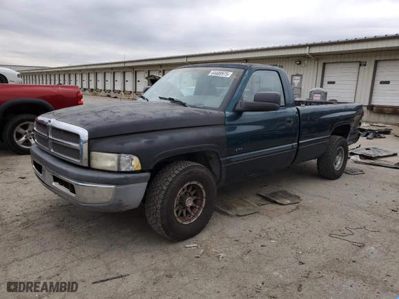 1999 Dodge Ram 1500 with VIN 1B7HC16YXXS294065, listed as a Copart auction lot 44400975 with 115,389 mi miles and Salvage Title. Bid and sale history available at carsss.com. Image 1.