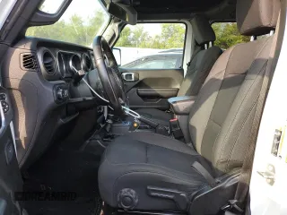 2021 Jeep Wrangler Unlimited Sport S with VIN 1C4HJXDG9MW504842, listed as a Copart auction lot 58566925 with 78,358 mi miles and Salvage title. Bid and sale history available at DreamBid. Image 7.