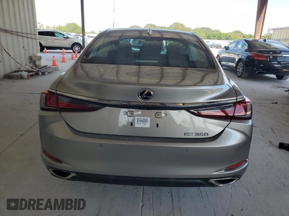 2021 Lexus ES with VIN 58ADZ1B1XMU105764, listed as a Copart auction lot 52539865 with 36,263 mi miles and Non Repairable. Bid and sale history available at carsss.com. Image 6.