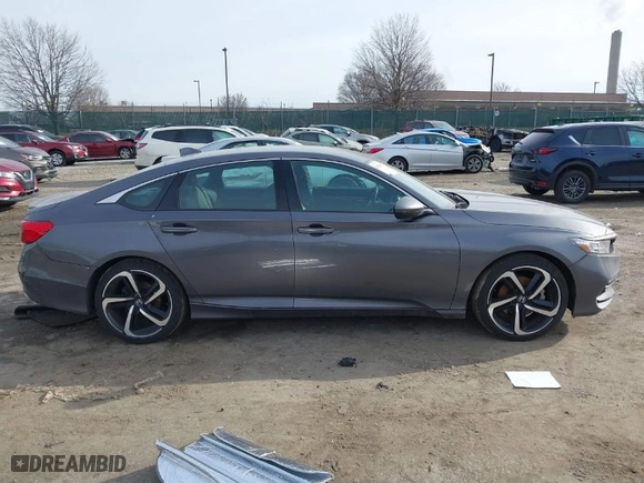 2020 Honda Accord Sedan Sport with VIN 1HGCV1F30LA096301, listed as a IAAI auction lot 41510807 with 121,933 mi miles. Bid and sale history available at carsss.com. Image 13.