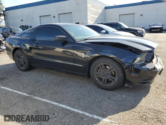 2014 Ford Mustang V6 with VIN 1ZVBP8AM9E5254818, listed as a Copart auction lot 49881225 with 149,665 mi miles and Salvage Title. Bid and sale history available at DreamBid. Image 4.