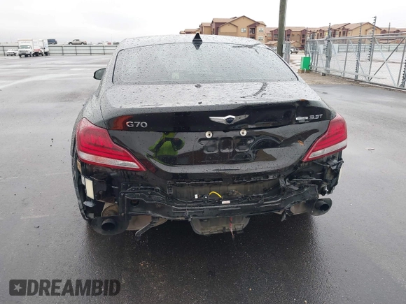 2019 Genesis G70 Dynamic with VIN KMTG34LE2KU020333, listed as a IAAI auction lot 41570026 with 93,020 mi miles and . Bid and sale history available at DreamBid. Image 6.