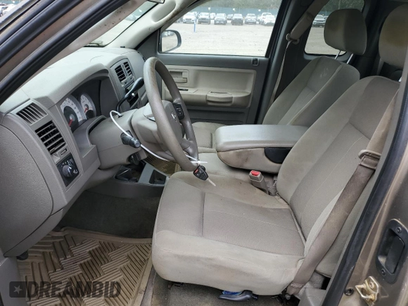 2006 Dodge Dakota SLT with VIN 1D7HW42K96S572291, listed as a Copart auction lot 64859254 with 147,527 mi miles and Clean Title. Bid and sale history available at carsss.com. Image 7.