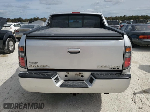 2007 Honda Ridgeline RTL w/Leather with VIN 2HJYK16517H531005, listed as a Copart auction lot 76831114 with 198,454 mi miles and Clean Title. Bid and sale history available at carsss.com. Image 6.