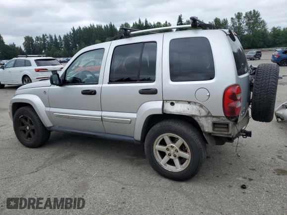 2006 Jeep Liberty Limited z VIN 1J4GL58K66W241358, wystawiony jako Copart lot #59708575 z przebiegiem 202 960 mil mil oraz Szkoda całkowita • Salvage title. Historia ofert i sprzedaży dostępna na DreamBid. Obrazek 2.
