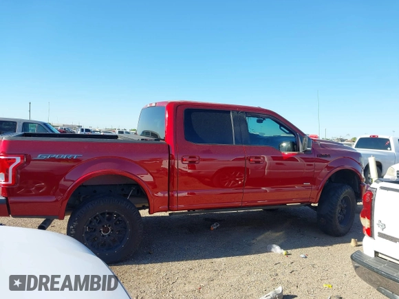 2016 Ford F-150 XL with VIN 1FTEW1CG7GKD74512, listed as a IAAI auction lot 41916657 with 54,295 mi miles and . Bid and sale history available at DreamBid. Image 13.