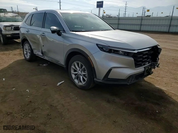 2024 Honda CR-V EX-L with VIN 2HKRS4H76RH473282, listed as a Copart auction lot 46316345 with 13,691 mi miles and Salvage Title. Bid and sale history available at carsss.com. Image 10.