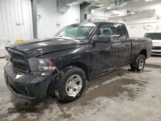 2018 Ram 1500 Express with VIN 1C6RR7FG1JS288912, listed as a Copart auction lot 44841015 with 140,210 mi miles and Salvage Title. Bid and sale history available at carsss.com. Image 1.
