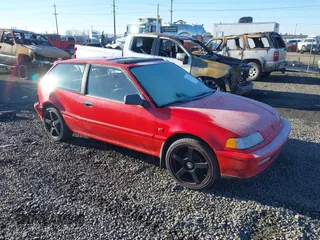 1991 Honda Civic z VIN 2HGED736XMH571775, wystawiony jako IAAI lot #41383570 z przebiegiem 189 022 mil mil oraz . Historia ofert i sprzedaży dostępna na DreamBid. Obrazek 1.