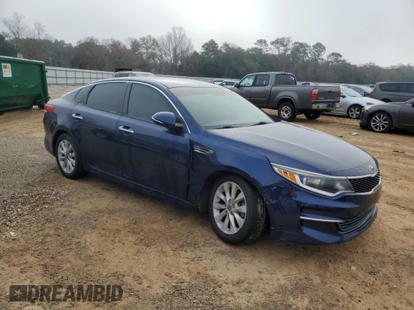 2017 Kia Optima LX with VIN 5XXGT4L36HG168366, listed as a Copart auction lot 42856025 with 96,932 mi miles and Salvage Title. Bid and sale history available at carsss.com. Image 4.