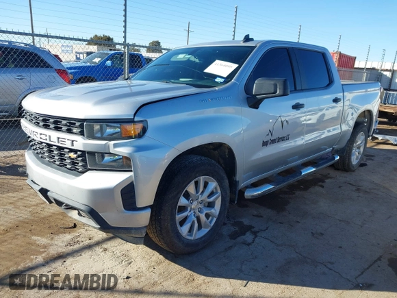 2020 Chevrolet Silverado 1500 Custom with VIN 3GCPWBEH2LG182016, listed as a IAAI auction lot 41364095 with 132,486 mi miles. Bid and sale history available at carsss.com. Image 20.