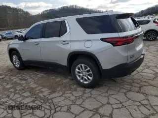 2022 Chevrolet Traverse LS with VIN 1GNERFKW2NJ113070, listed as a Copart auction lot 44568565 with 0 mi miles and Salvage Title. Bid and sale history available at carsss.com. Image 2.