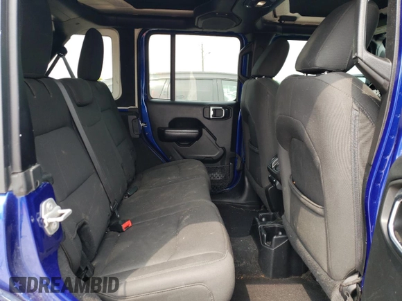 2018 Jeep Wrangler Unlimited Sport с VIN 1C4HJXDG5JW176850, выставлен на аукционе Copart как лот 59404825 с пробегом 99 383 миль миль и Списание • Salvage title. История ставок и продаж доступна на DreamBid. Изображение 10.