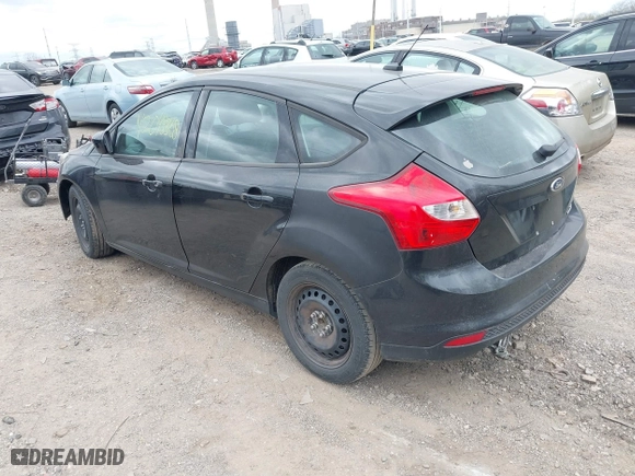 2012 Ford Focus SE with VIN 1FAHP3K27CL455211, listed as a IAAI auction lot 42048868 with 164,474 mi miles. Bid and sale history available at carsss.com. Image 3.