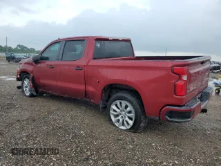 2020 Chevrolet Silverado 1500 Custom with VIN 3GCPWBEH6LG115807, listed as a Copart auction lot 54143865 with 107,807 mi miles and Salvage Title. Bid and sale history available at DreamBid. Image 2.