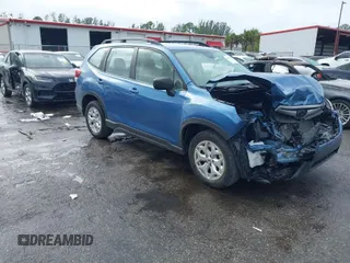 2019 Subaru Forester with VIN JF2SKACC9KH574648, listed as a IAAI auction lot 41192253 with 14,050 mi miles. Bid and sale history available at carsss.com. Image 1.