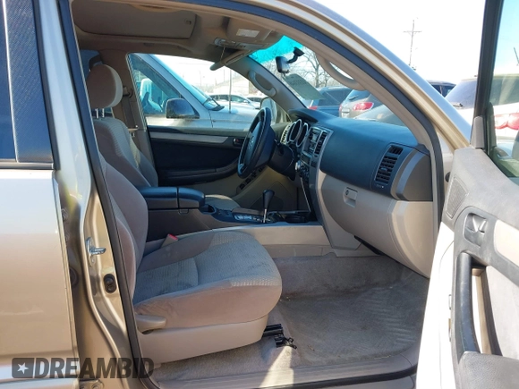 2005 Toyota 4Runner SR5 with VIN JTEBT14R050051404, listed as a IAAI auction lot 41333648 with 413,375 mi miles and . Bid and sale history available at DreamBid. Image 5.