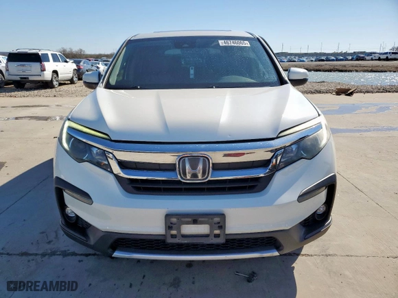 2019 Honda Pilot EX-L with VIN 5FNYF5H5XKB017407, listed as a Copart auction lot 46746065 with 122,898 mi miles and Salvage Title. Bid and sale history available at carsss.com. Image 5.