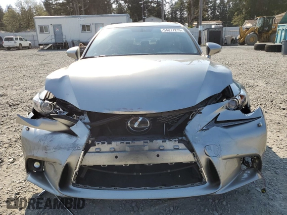 2015 Lexus IS 250 z VIN JTHCF1D21F5019549, wystawiony jako Copart lot #54077215 z przebiegiem 68 672 mil mil oraz Szkoda całkowita • Salvage title. Historia ofert i sprzedaży dostępna na DreamBid. Obrazek 5.