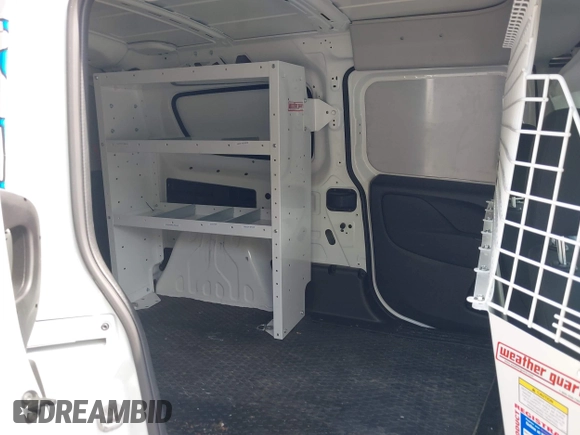 2022 Ram ProMaster City Cargo Tradesman with VIN ZFBHRFABXN6X98994, listed as a IAAI auction lot 42168369 with 9,171 mi miles and . Bid and sale history available at DreamBid. Image 8.