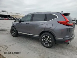 2017 Honda CR-V Touring with VIN 5J6RW2H97HL060219, listed as a Copart auction lot 45497645 with 144,724 mi miles and Salvage Title. Bid and sale history available at carsss.com. Image 2.