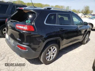 2015 Jeep Cherokee Latitude with VIN 1C4PJMCS6FW752940, listed as a Copart auction lot 49735044 with 80,172 mi miles and Salvage Title. Bid and sale history available at carsss.com. Image 3.