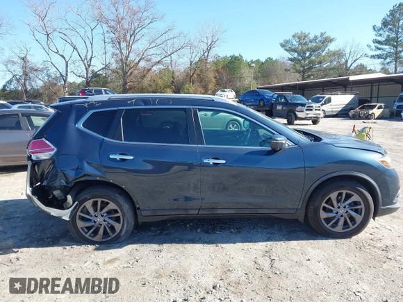 2016 Nissan Rogue SV with VIN 5N1AT2MV7GC732658, listed as a IAAI auction lot 41138612 with 119,692 mi miles. Bid and sale history available at carsss.com. Image 13.