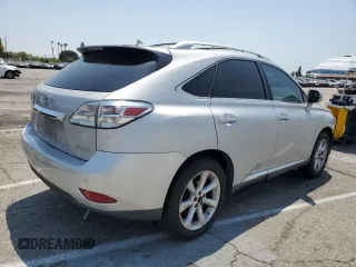 2011 Lexus RX 350 with VIN 2T2ZK1BA4BC059215, listed as a Copart auction lot 64992495 with 187,251 mi miles and Salvage title. Bid and sale history available at DreamBid. Image 3.