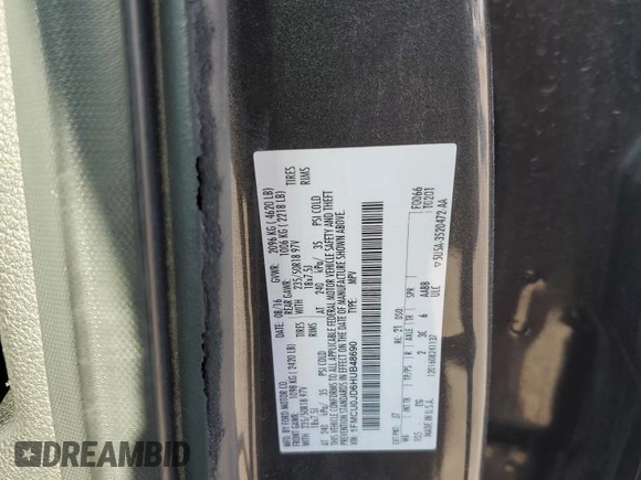 2017 Ford Escape Titanium with VIN 1FMCU0JD6HUB48690, listed as a Copart auction lot 45940845 with 160,296 mi miles and Salvage Title. Bid and sale history available at carsss.com. Image 15.