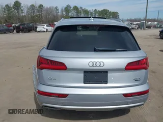 2018 Audi Q5 Premium Plus with VIN WA1BNAFYXJ2235843, listed as a IAAI auction lot 41790130 with 129,282 mi miles. Bid and sale history available at carsss.com. Image 16.
