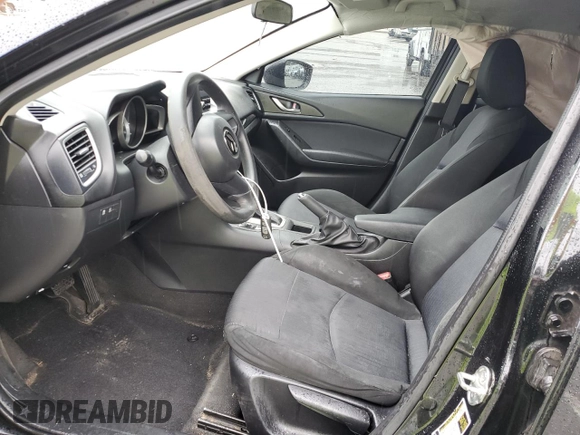 2015 Mazda 3 i SV with VIN JM1BM1T70F1246030, listed as a Copart auction lot 47873185 with 125,351 mi miles and Salvage Title. Bid and sale history available at carsss.com. Image 7.