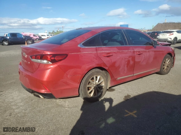 2018 Hyundai Sonata SE with VIN 5NPE24AF1JH609127, listed as a Copart auction lot 79544634 with 67,061 mi miles and Salvage Title. Bid and sale history available at carsss.com. Image 3.