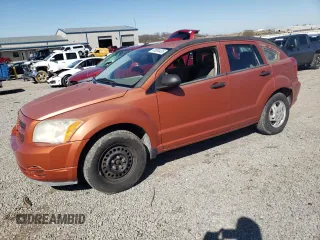 2007 Dodge Caliber with VIN 1B3HB28B27D174073, listed as a Copart auction lot 49504435 with 208,940 mi miles and Salvage Title. Bid and sale history available at carsss.com. Image 1.