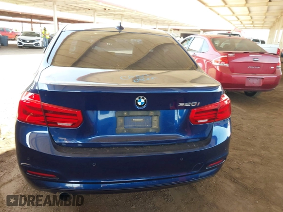 2016 BMW 3 Series 320i with VIN WBA8A9C57GK616589, listed as a IAAI auction lot 41938917 with 77,264 mi miles. Bid and sale history available at carsss.com. Image 16.