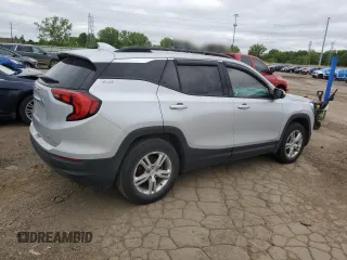 2019 GMC Terrain SLE with VIN 3GKALTEV2KL309979, listed as a Copart auction lot 58098935 with 61,783 mi miles and Clean title. Bid and sale history available at DreamBid. Image 3.
