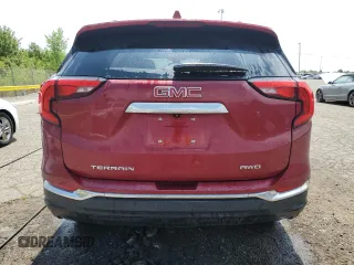 2020 GMC Terrain SLT with VIN 3GKALVEV7LL152883, listed as a Copart auction lot 64861285 with 100,927 mi miles and Clean title. Bid and sale history available at DreamBid. Image 6.