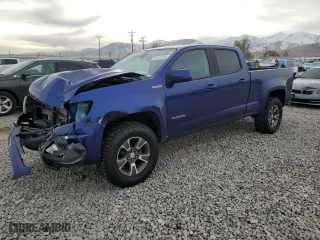 2016 Chevrolet Colorado 4WD Z71 with VIN 1GCPTDE18G1364492, listed as a Copart auction lot 81632934 with 156,978 mi miles and Salvage Title. Bid and sale history available at carsss.com. Image 1.