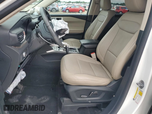 2020 Ford Explorer Limited z VIN 1FMSK8FH5LGB55939, wystawiony jako Copart lot #58589535 z przebiegiem 58 512 mil mil oraz Szkoda całkowita • Salvage title. Historia ofert i sprzedaży dostępna na DreamBid. Obrazek 7.