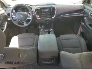 2020 Chevrolet Traverse LS with VIN 1GNERFKW5LJ279435, listed as a Copart auction lot 60901925 with 197,558 mi miles and Salvage title. Bid and sale history available at DreamBid. Image 8.