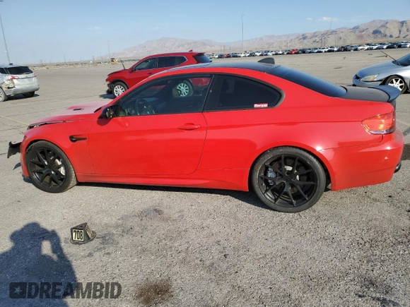 2009 BMW M3 with VIN WBSWD93599P361282, listed as a Copart auction lot 75952754 with 116,962 mi miles and Salvage title. Bid and sale history available at DreamBid. Image 2.