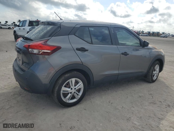 2020 Nissan Kicks S with VIN 3N1CP5BV1LL523696, listed as a Copart auction lot 43350125 with 0 mi miles and Non Repairable. Bid and sale history available at carsss.com. Image 3.
