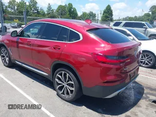 2021 BMW X4 xDrive30i with VIN 5UX2V1C07M9F59530, listed as a IAAI auction lot 42484957 with Not provided miles and . Bid and sale history available at DreamBid. Image 3.